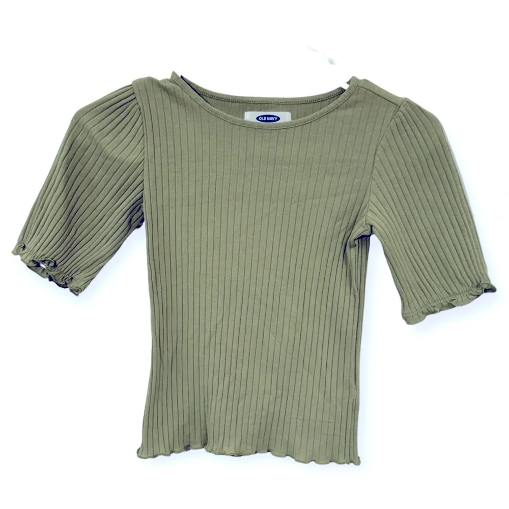 Old Navy Girls Ribbed Shirt Size S6-7